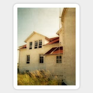 Lighthouse and Beach Grass Sticker